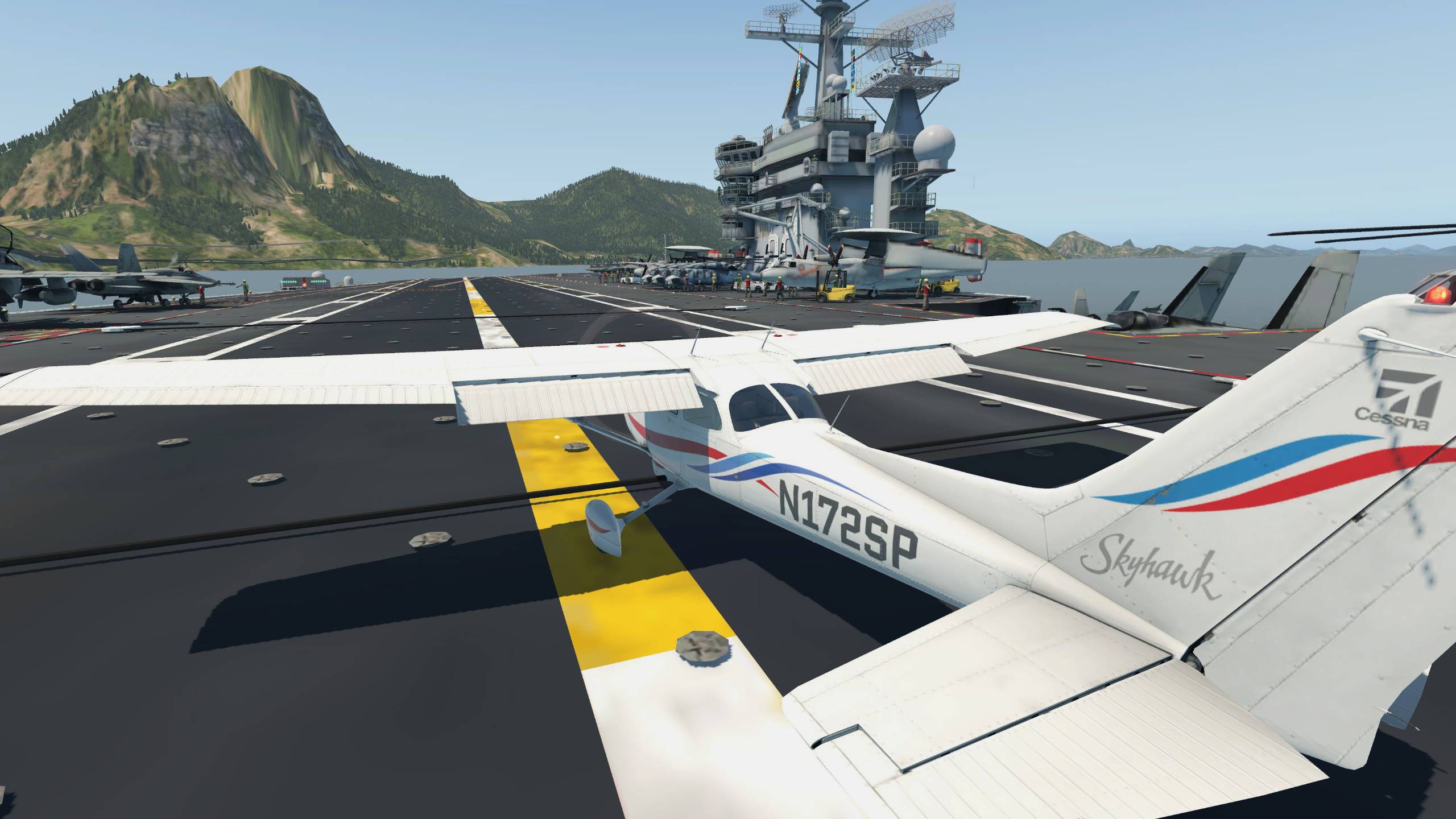 Cessner skyhawk vor Rio